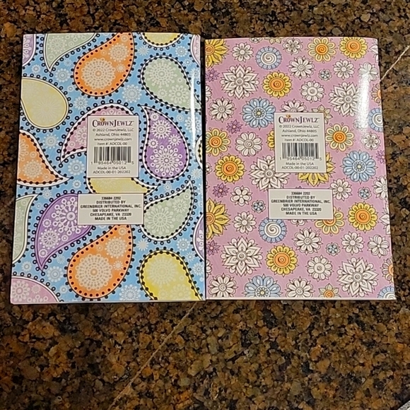 NEW Adult Coloring/Sticker Set - Picture 8 of 15